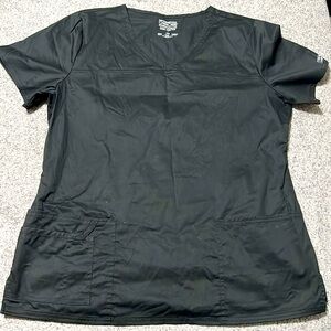 Women’s Cherokee Core Stretch scrub top black size Large